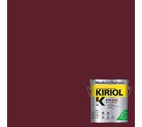 Peinture Bois et Métaux, Sous couche et Finition, Antirouille, sur Fer, Acier Galvanisé, même rouillés, très opacifiant, de MadeInNature (0.75 litre pour 10 m², soit 5 m² pour 2 couches, RAL 3005)