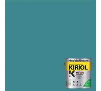 Peinture Bois et Métaux, Sous couche et Finition, Antirouille, sur Fer, Acier Galvanisé, même rouillés, très opacifiant, de MadeInNature (0.75 litre pour 10 m², soit 5 m² pour 2 couches, RAL 5018)