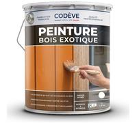 Peinture Bois Exotique - 5 L - Codeve Bois - RAL 7016 - Gris anthracite