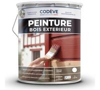 Peinture Bois Exterieur - Codeve Bois/RAL 7038 - Gris agate - 20L - Intérieur/extérieur - Extérieures Pour La Protection D'un Chalet, Abri, Garage, Cabane.