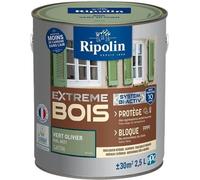 Peinture Bois Intérieur Extérieur, Vert Olivier Ral 6021 Satin, 2.5 L