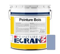 Peinture bois professionnelle, satin, peinture opacifiante, sans odeur, protège, décore, intérieur, extérieur ECRAN77 5 litres