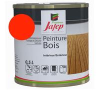 Peinture bois rouge Jafep 0,5 L