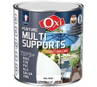 Peinture Brillante Multi-supports 0.5 L Top 3+ - Gris Clair