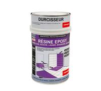 Peinture carrelage, résine époxy sol et mur carrelés, douche, lavabo, baignoire, meuble PROCOM 1kg Galet (RAL 7046)