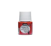 Peinture Ceramic Rouge Cerise 45ml Pebeo