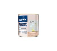 RIPOLIN Peinture murale spéciale chambre d'enfants - Gris souris satin - 0,5 L