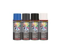 Peinture classiques antirouille teintes blanc crème RAL9001 en aérosol de 400ml - - 925030