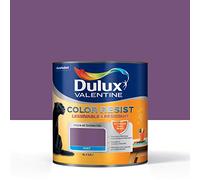 Peinture Color Resist Dulux Valentine - Lessivable et resistante pour Murs & Boiseries - aspect Mat Améthyste 1 L - Dulux Valentine