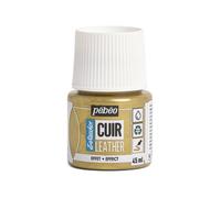 Peinture cuir - PEBEO - Setacolor - Métal Doré - 45 ml