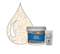 Peinture de Finition Acrylique Effet Pailleté - POK PAILLETTE - Rose Pêche - Satiné - 2,5L