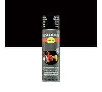 Peinture de finition - aérosol 500 ml - noir brillant - HARD HAT® RUST-OLEUM