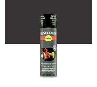 Peinture de finition - aérosol 500 ml - noir mat - HARD HAT® RUST-OLEUM
