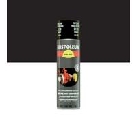 Peinture de finition - aérosol 500 ml - noir satin - HARD HAT® RUST-OLEUM