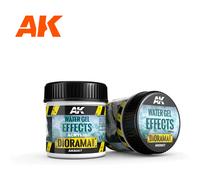Peinture de maquette AK Interactive Dioramas Water Gel Blanc 100 ml