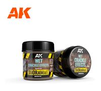 Peinture de maquette AK Interactive Dioramas Wet Crackle Effects Marron 100 ml