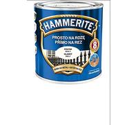 Peinture de protection en métal Hammerite - 2,5 l - Couleur brillante, blanc