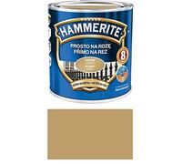 Peinture de protection en métal Hammerite - Protection contre la rouille - 0,7 l - Brillant, or