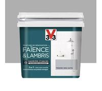 Peinture De Rénovation V33 Faïence & Lambris Tendre Gris 0,75 L