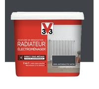 Peinture De Rénovation V33 Radiateur Électroménager Gris anthracite 0,75 L