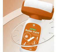 Peinture de réparation murale blanche, grand rouleau dédié pour les outils de réparation murale, peinture de latex à base d'eau avec grand rouleau, choix privilégié pour le nettoyage des murs ; Peintu
