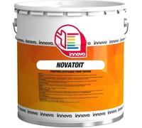 Peinture de toiture Novatoit - INNOVA - Brun - Acrylique - 15L - Mat velouté