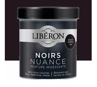 Libéron Peinture décorative Les noirs nuance, Black purple mat, 500 ML