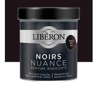 Libéron Peinture décorative Les noirs nuance, Black red mat, 500 ML