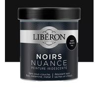 Libéron Peinture décorative Les noirs nuance, New black mat, 500ml