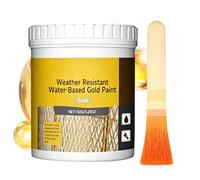 Peinture Dorée Pour Loisirs - high-performance compact Créatifs Résistante Aux Intempéries, Et Séchage Rapide Non, Décolorante , Peindre Mur Bois | Multipurpose Outdoor Indoor Utility ergonomic