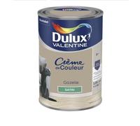 Peinture - DULUX VALENTINE - Crème de Couleur - Beige Satiné - 1.25L - Acrylique Intérieur