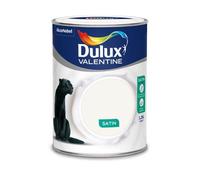 Peinture 1.25 L Crème de Couleur Satin - Blanc