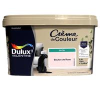 Peinture DULUX VALENTINE "Crème de Couleur" Satin 2,5L