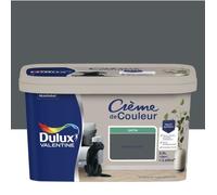 Peinture - DULUX VALENTINE - Crème de Couleur - Satiné - Gris Anthracite - 2,5L
