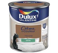 Peinture - DULUX VALENTINE - Havane - 0.5L - Satiné - Acrylique
