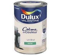 Peinture - DULUX VALENTINE - Lin Brut - Monocouche - Satiné - Intérieur