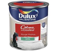 Peinture - DULUX VALENTINE - Rouge Madras - Satiné - 0,5L - Acrylique