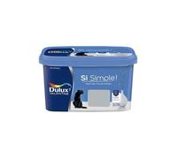 Peinture intérieure - DULUX VALENTINE - Si Simple! Le Gris moyen - 2,5 L - Satiné - Application sans sous-couche