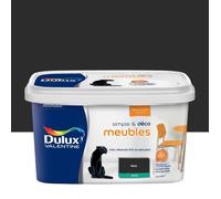 Peinture De Rénovation DULUX VALENTINE Simple & Déco Meubles Satin Noir 2L