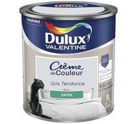 Peinture - DULUX VALENTINE - Valentine - 0.5L - Gris tendance - Satiné - Acrylique