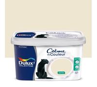 Peinture 2.5 L Crème de Couleur Satin - Zéphir d'Ivoire