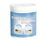 Peinture Effet Givré Pour Fenêtres Film Occultant 350 g avec Brosse