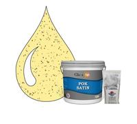 Peinture Effet Pailleté pour Murs & Plafonds - POK PAILLETTE - 2,5L - Jaune Pop-corn