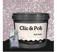 Peinture Effet Pailleté pour Murs & Plafonds - POK PAILLETTE - 5L - Violetta