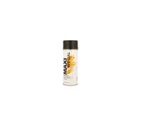 Peinture émail aérosol MAXICOLOR Noir Mat Haute Température 650°C 400 ml