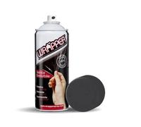Peinture En Aérosol Amovible - Wrapper - Noir - Métallisé - Hydrofuge - Protection Légère