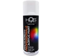 Peinture En Aérosol Hqs Émail Acrylique Blanc Pur Mat Pour Voiture, 400 Ml