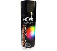 Peinture En Aérosol Hqs Émail Acrylique Noir Brillant Pour Voiture, 400 Ml