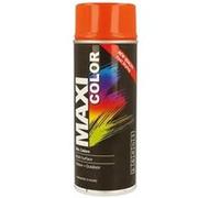 Peinture en aérosol MAXICOLOR Orange RAL 2004 brillante 400 ml MX2004 Orange brill