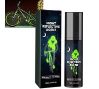 Peinture en aérosol phosphorescente, peinture en aérosol transparente, peinture en aérosol fluorescente, peinture qui brille en vert dans le noir, peinture réfléchissante, pour pochoirs et (vert)